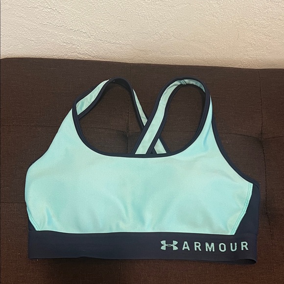Under Armour Other - #1220+Under Armour Women's Light Blue Sports Bra
